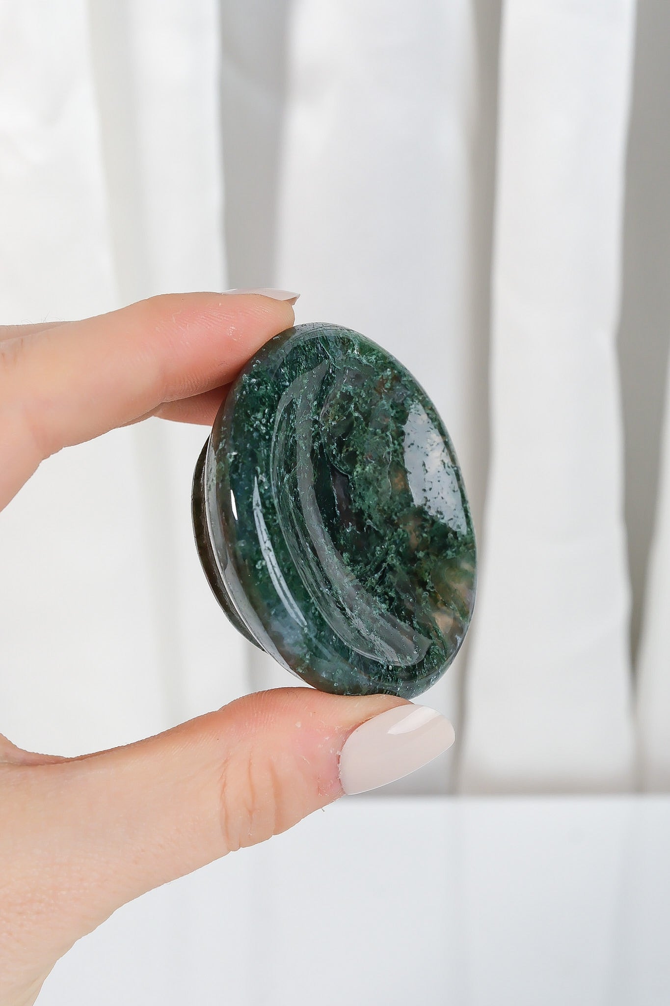 Moss Agate Bowl