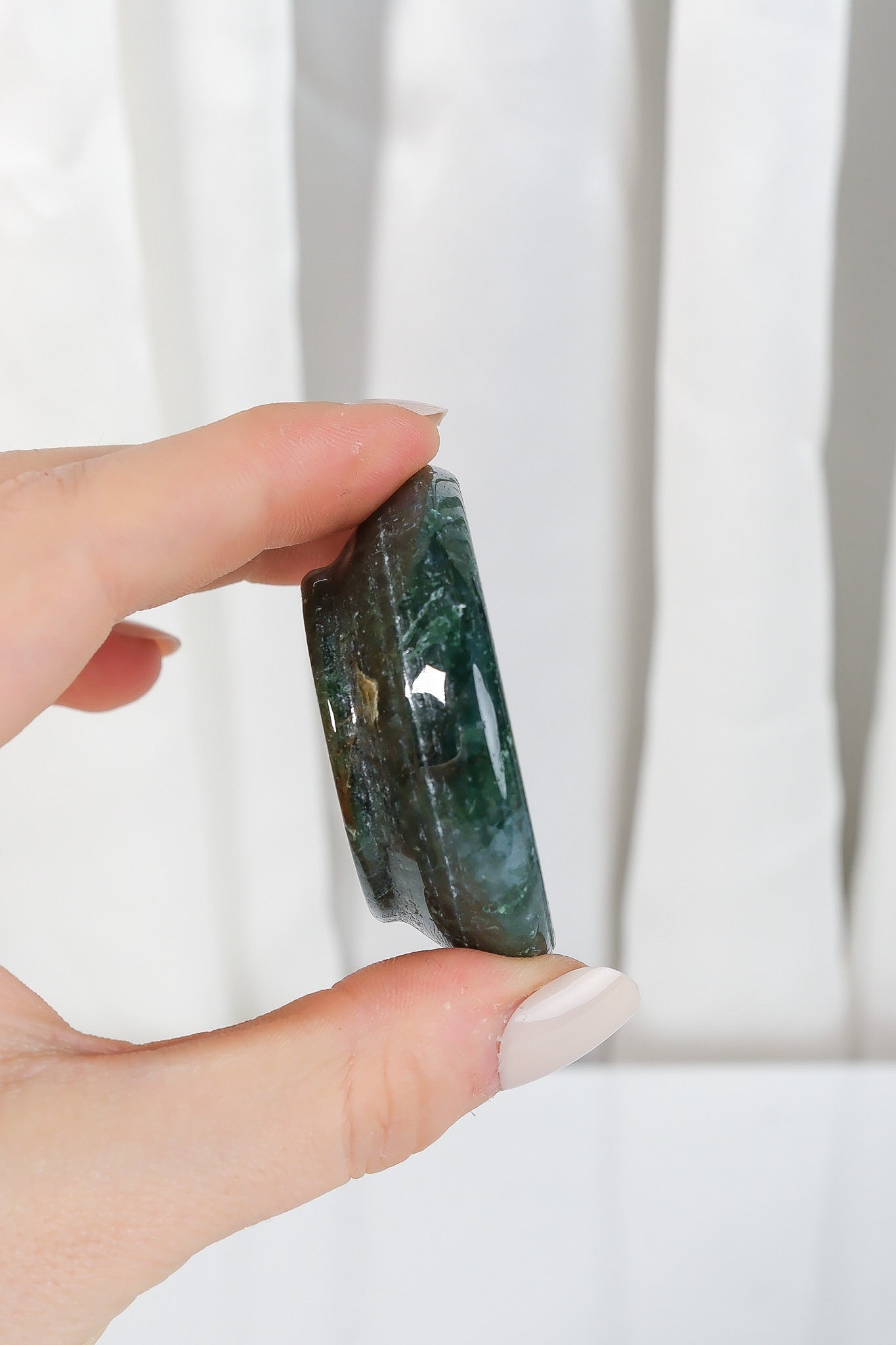 Moss Agate Bowl
