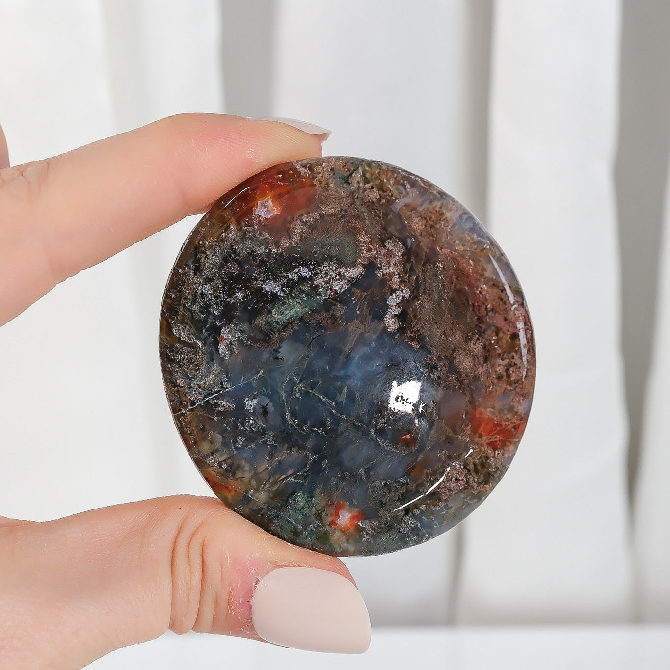 Moss Agate Bowl