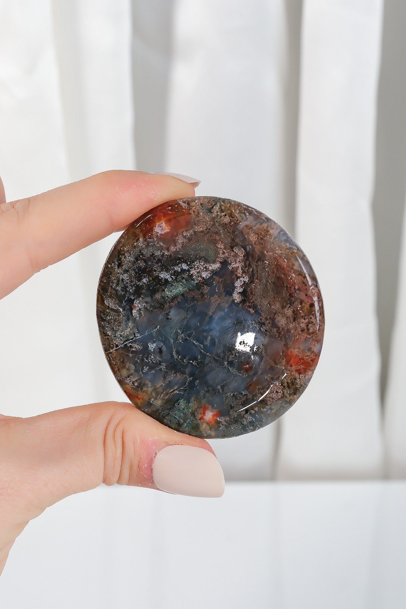 Moss Agate Bowl