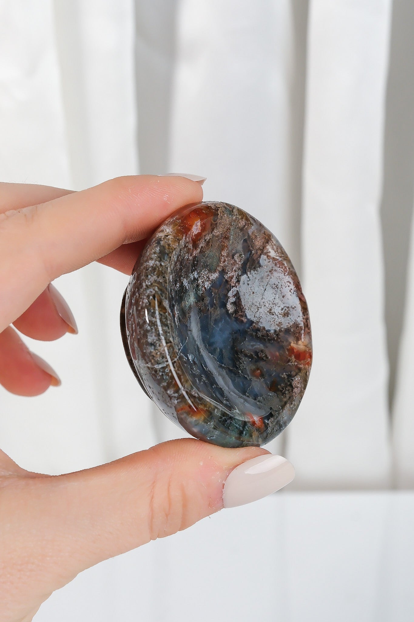 Moss Agate Bowl