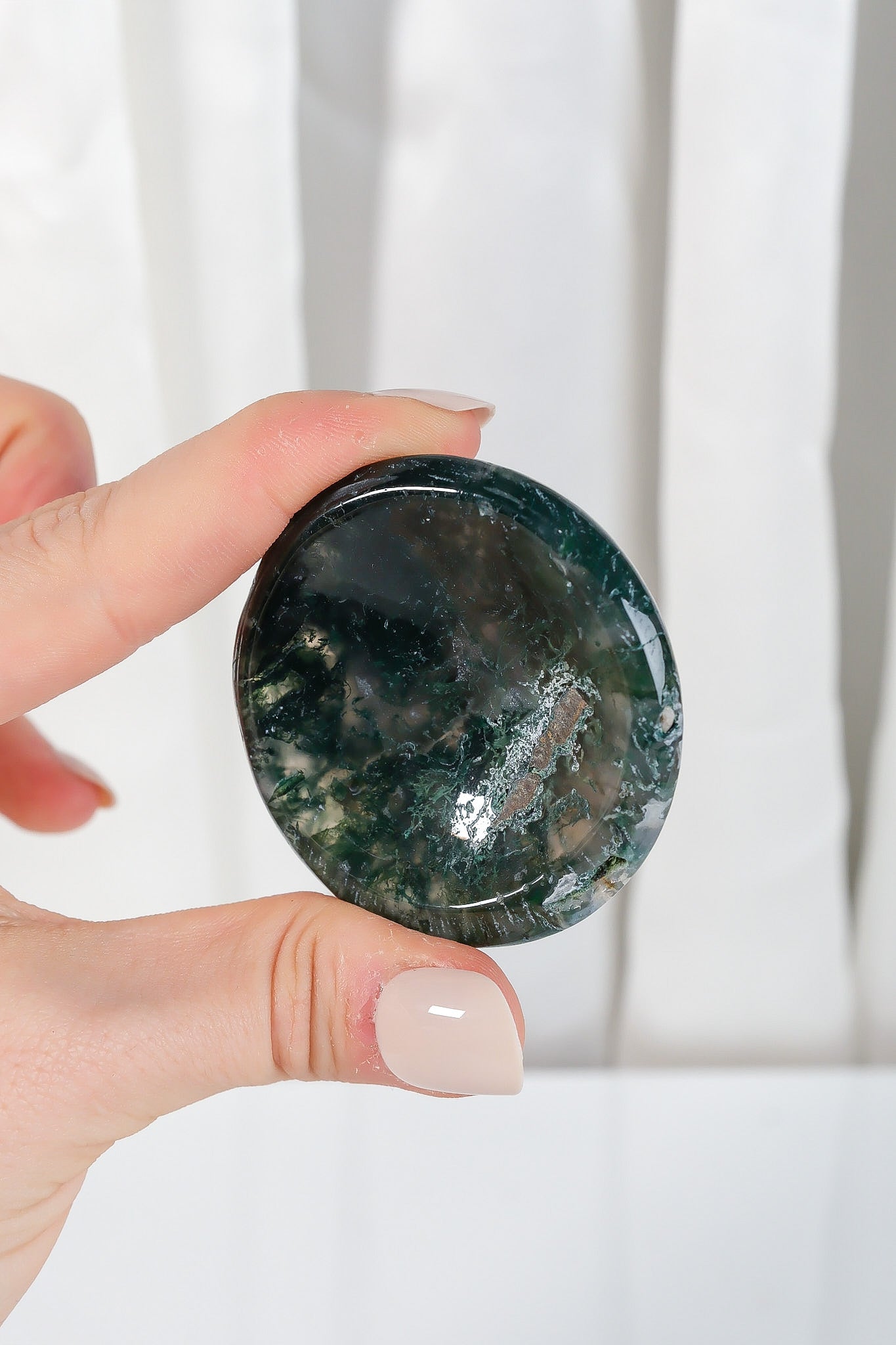 Moss Agate Bowl