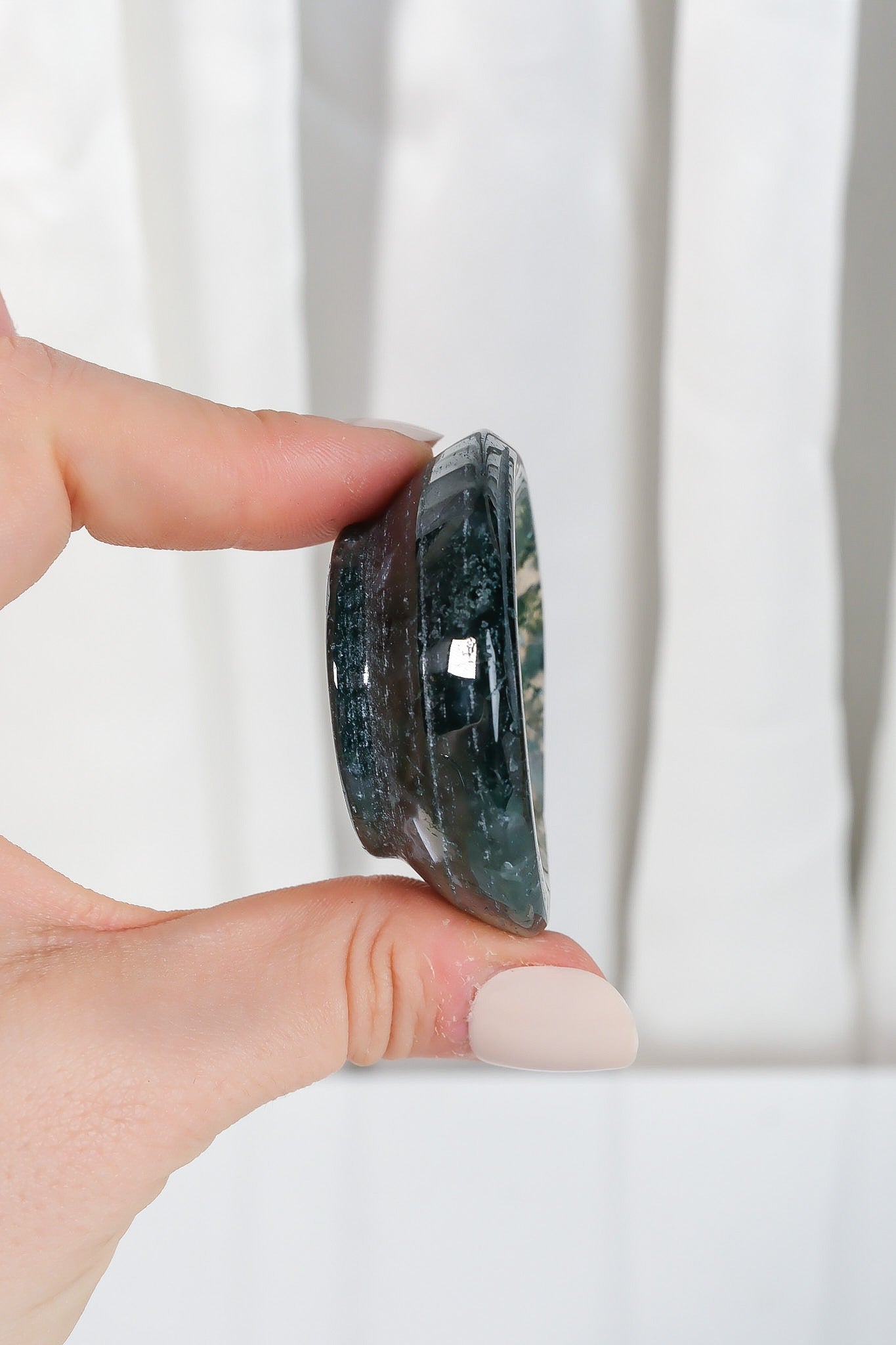 Moss Agate Bowl
