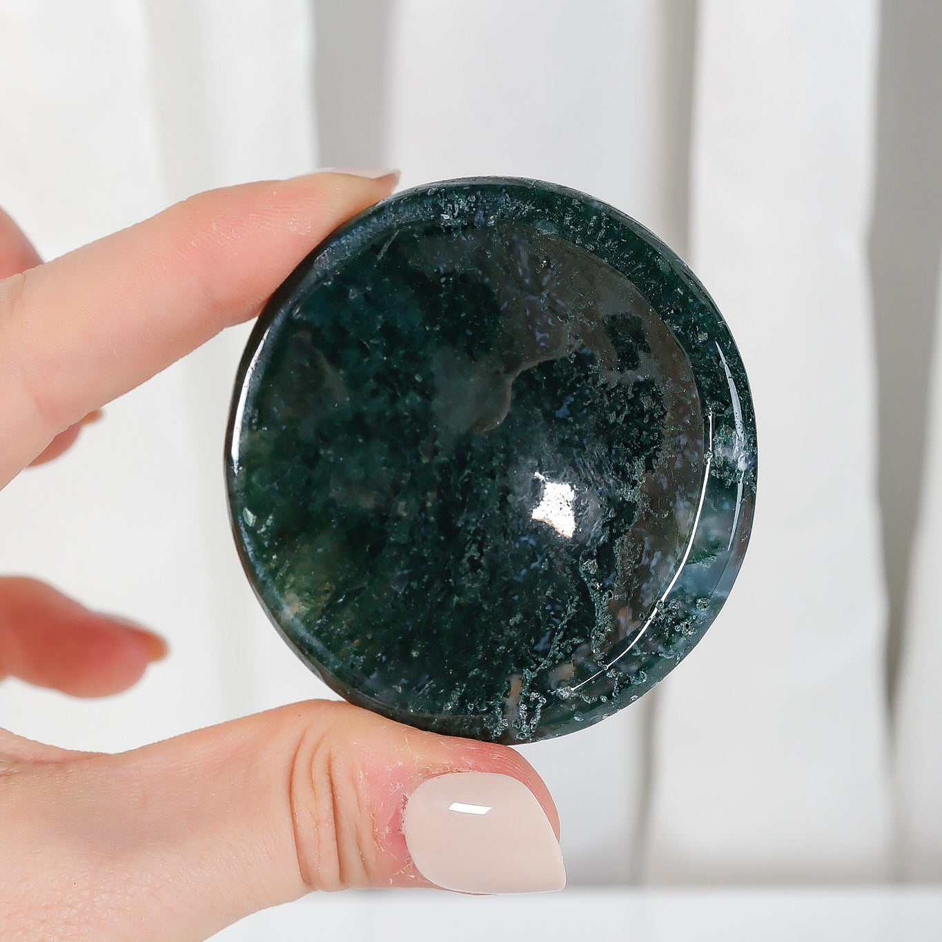 Moss Agate Bowl