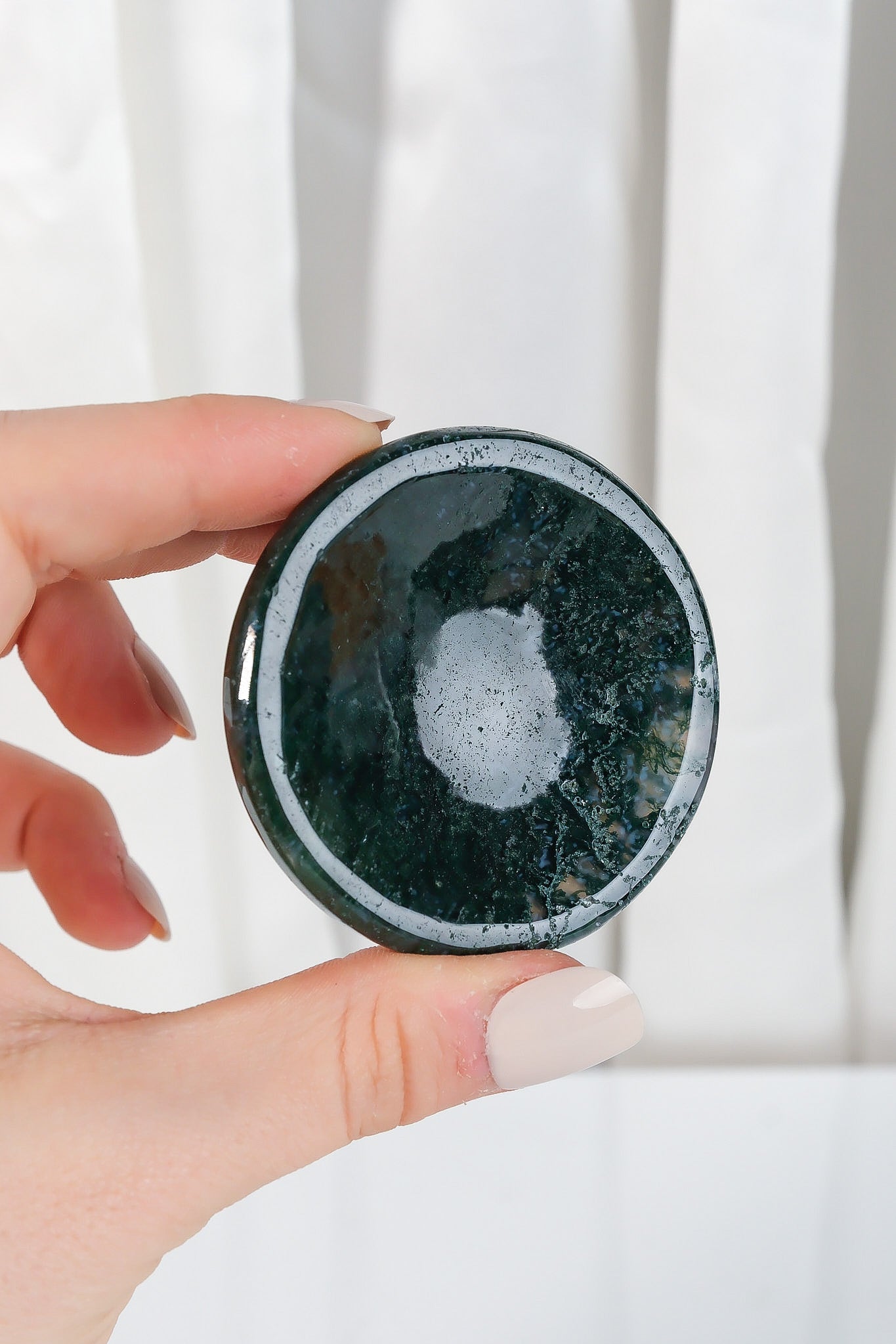 Moss Agate Bowl