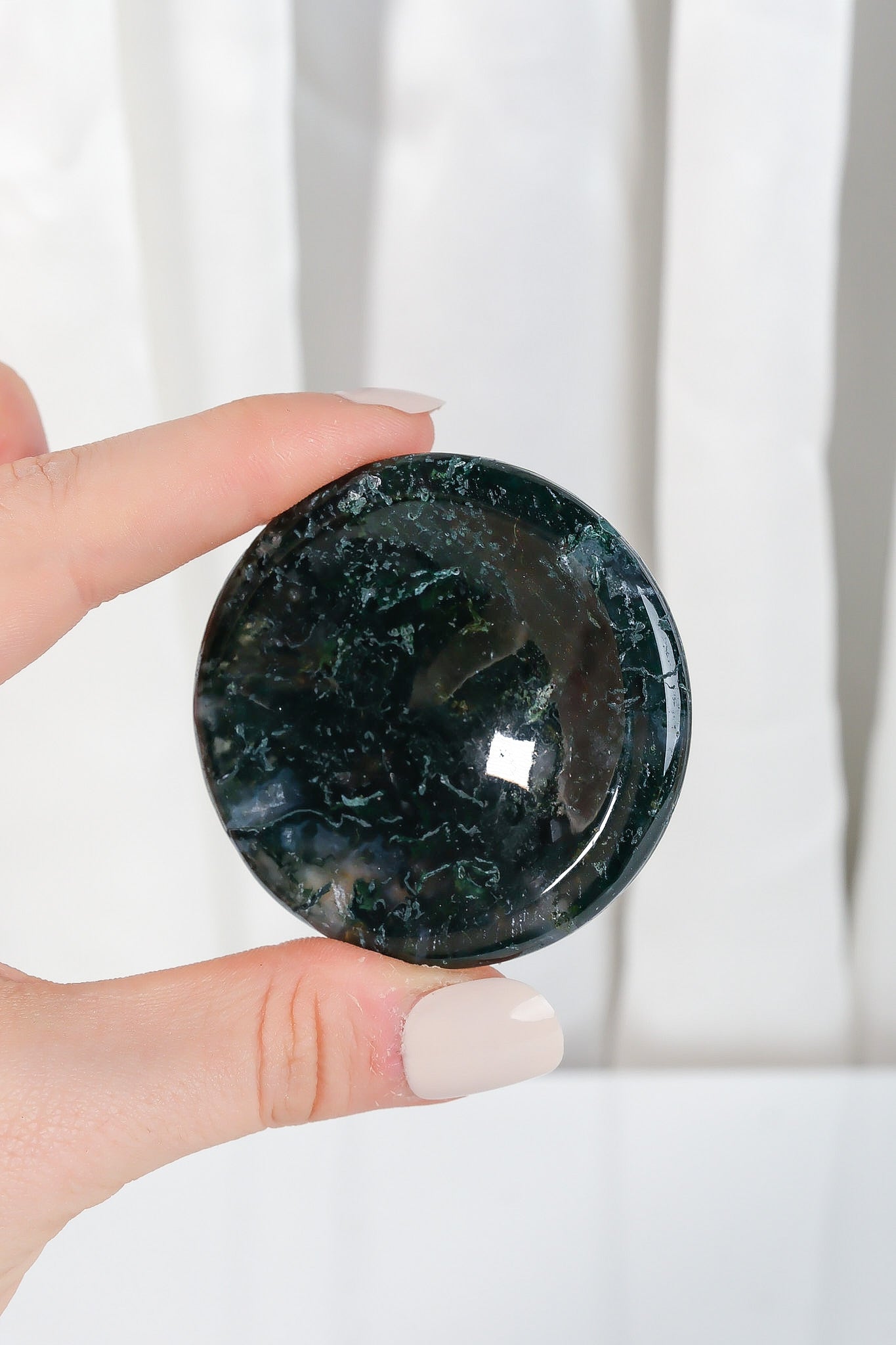 Moss Agate Bowl