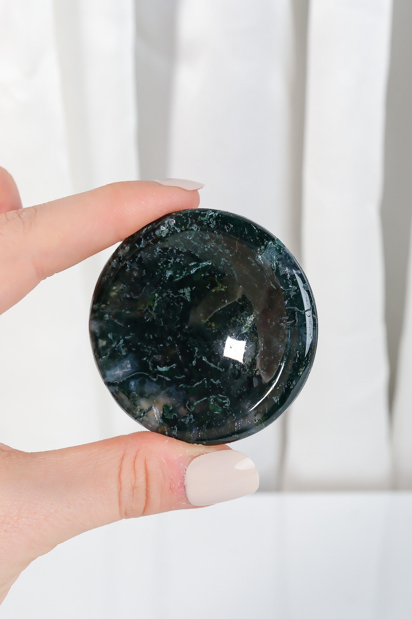 Moss Agate Bowl