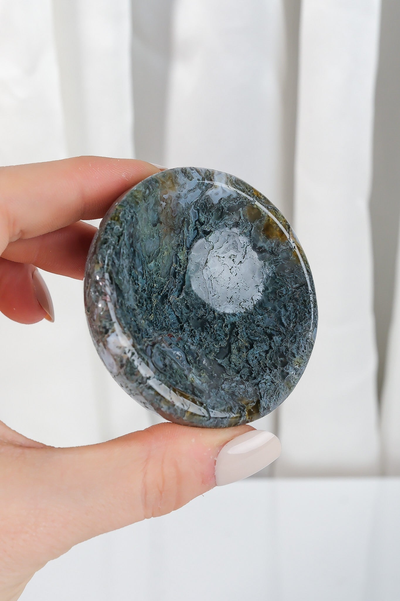 Moss Agate Bowl