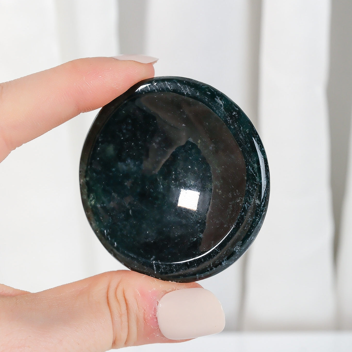 Moss Agate Bowl