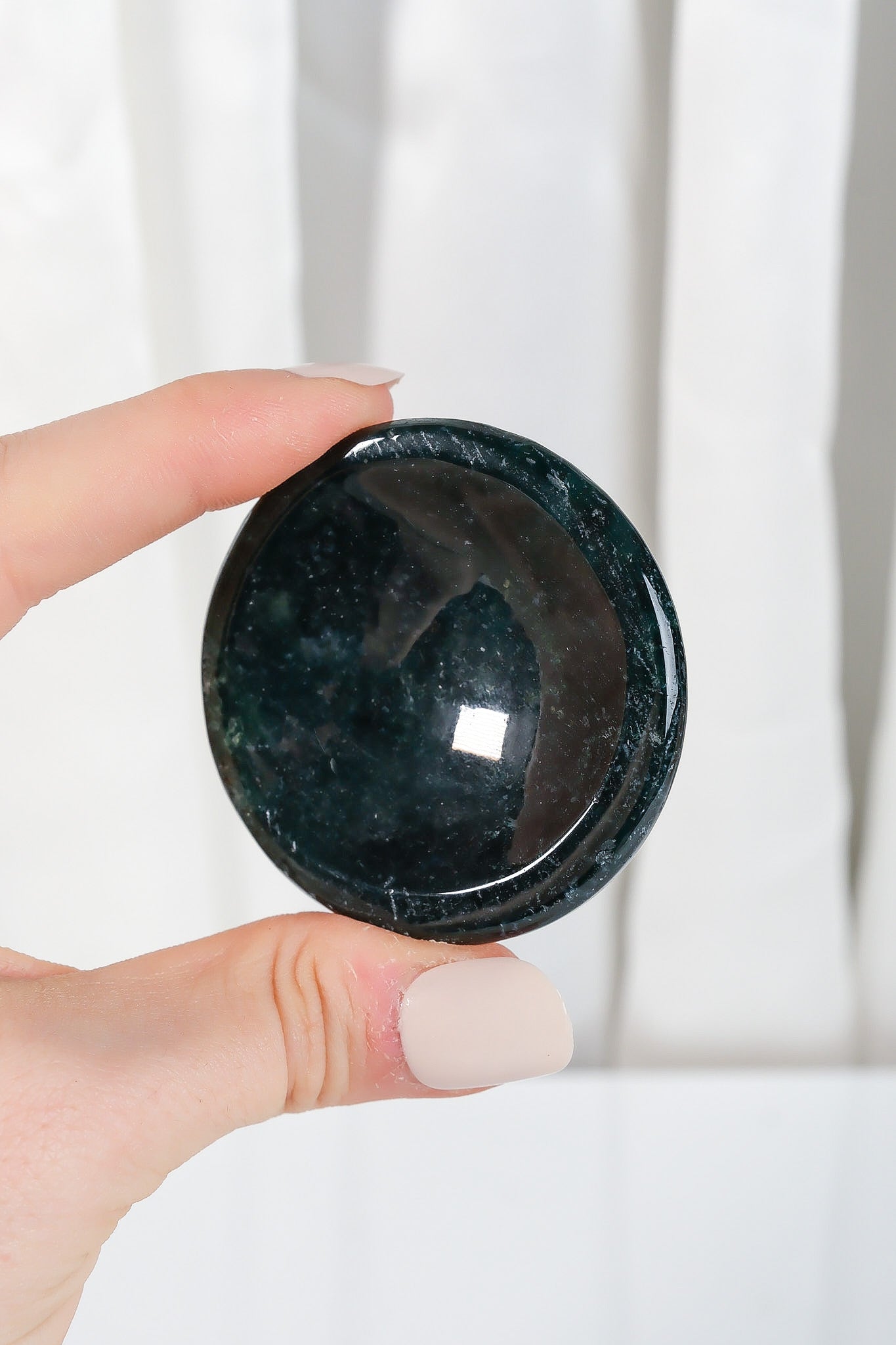 Moss Agate Bowl