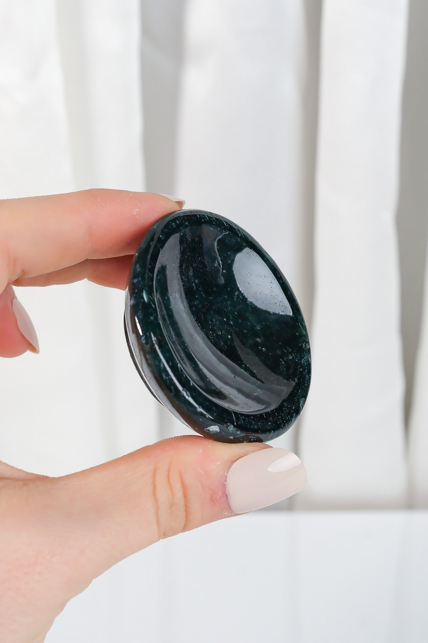 Moss Agate Bowl