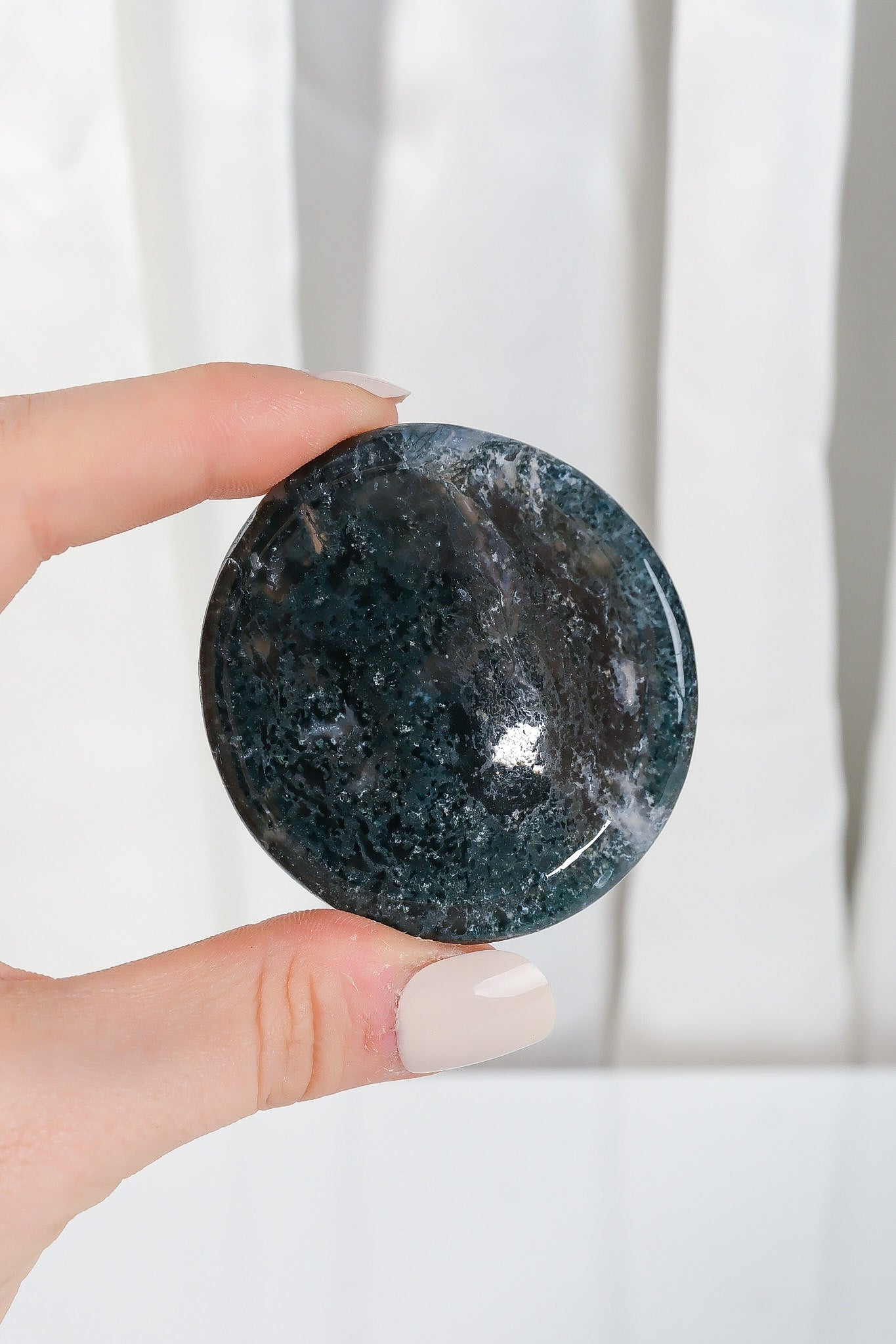 Moss Agate Bowl