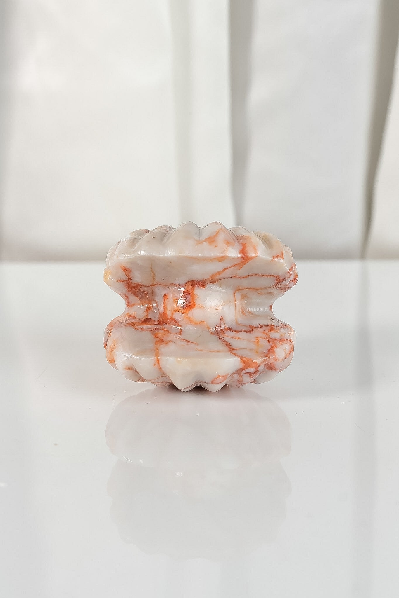 Red Vein Jasper Shell
