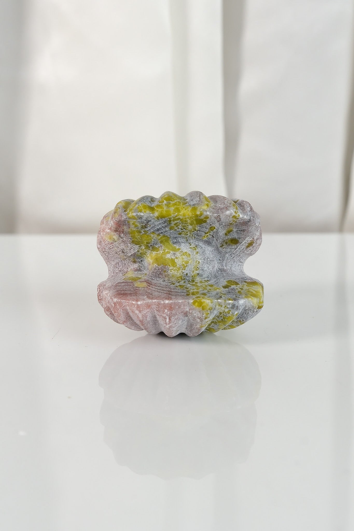 Red Vein Jasper Shell
