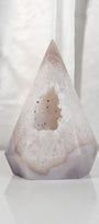 Druzy Agate Point Tower
