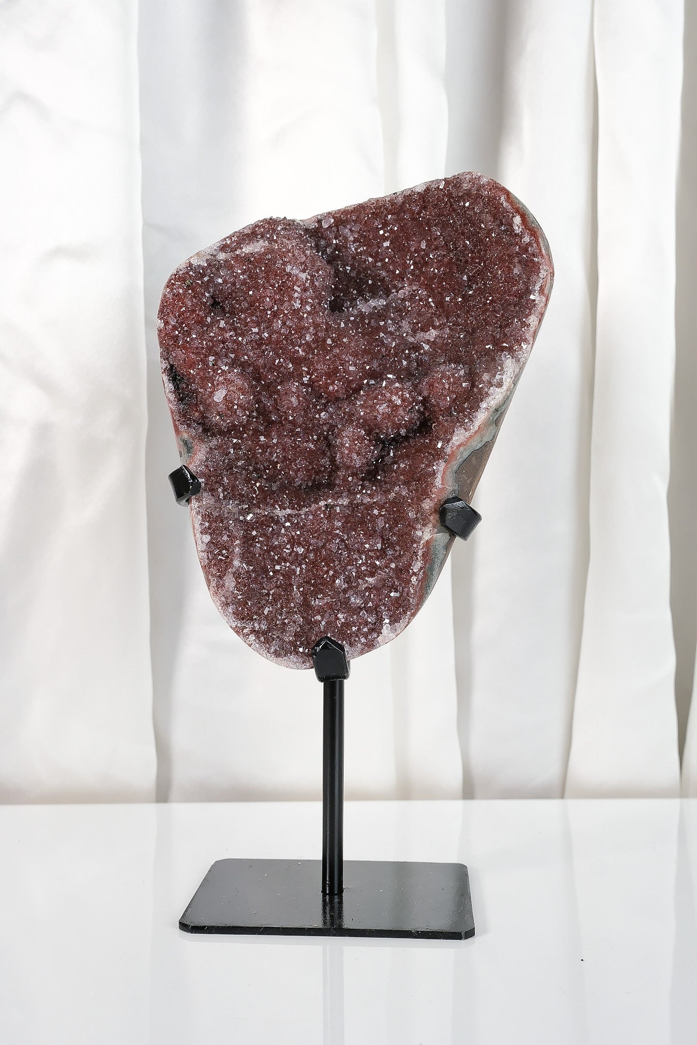 Rainbow Amethyst Cluster On Stand