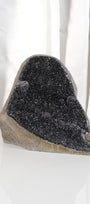 Black Galaxy Polished Amethyst Cutbase