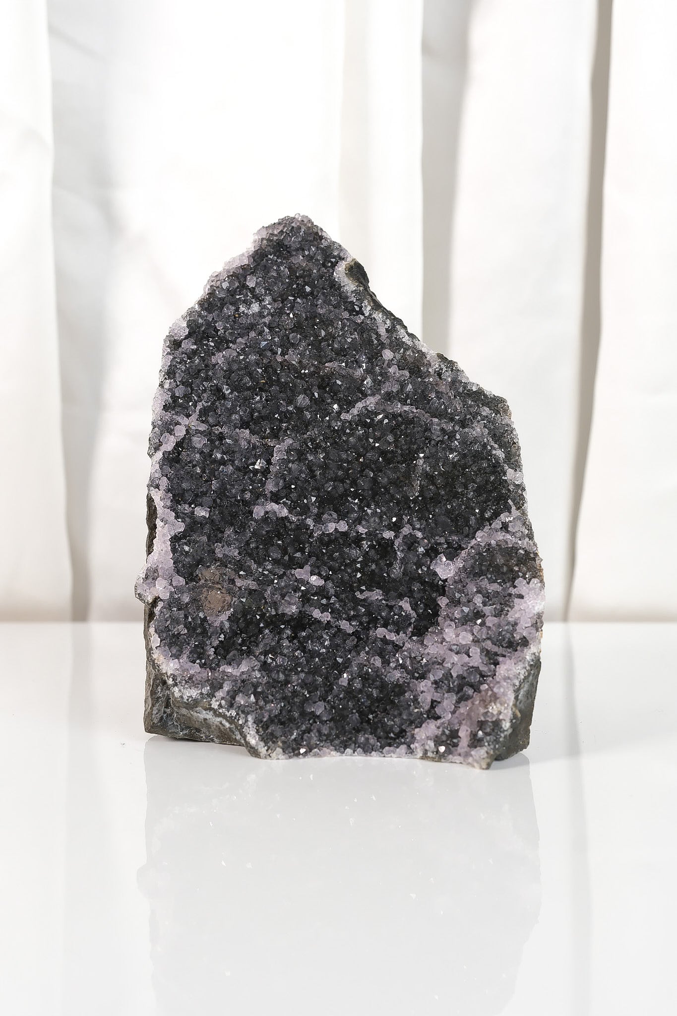 Black Galaxy Amethyst Cutbase