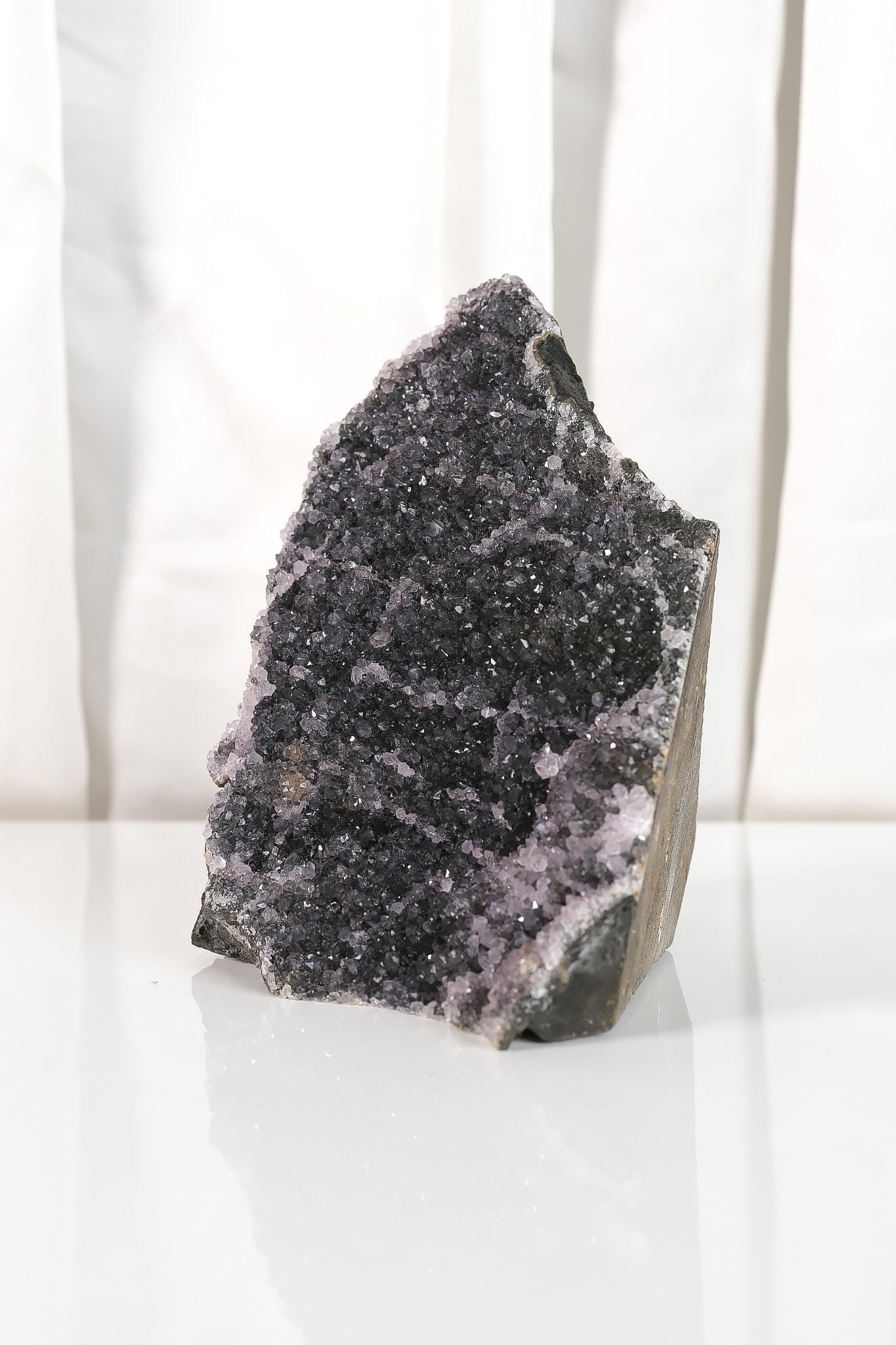 Black Galaxy Amethyst Cutbase