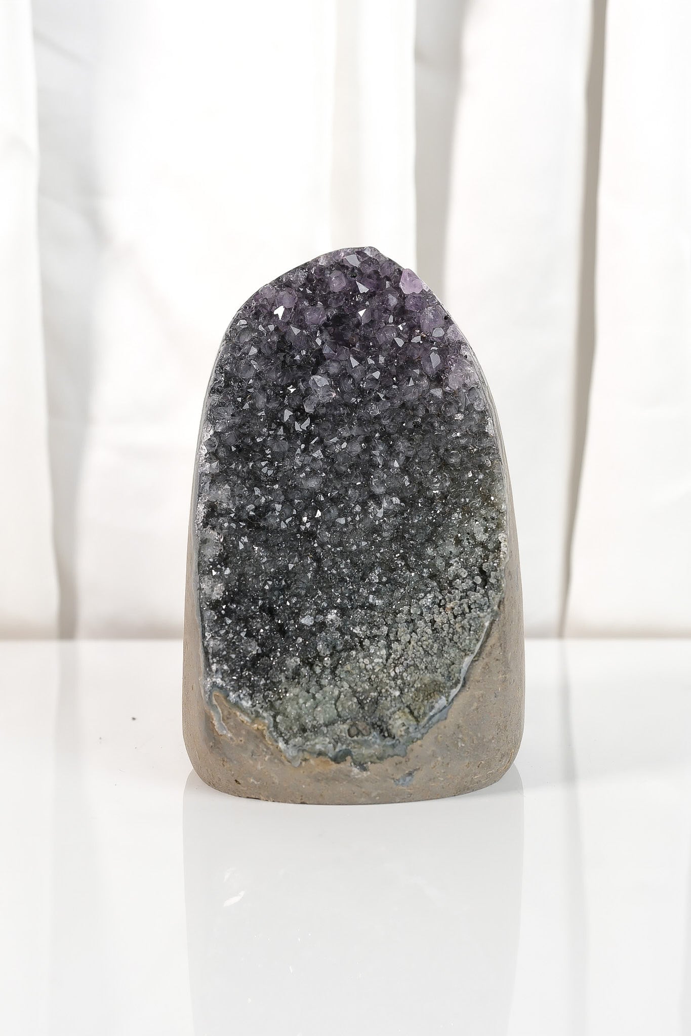 Rainbow Amethyst Cutbase Cluster