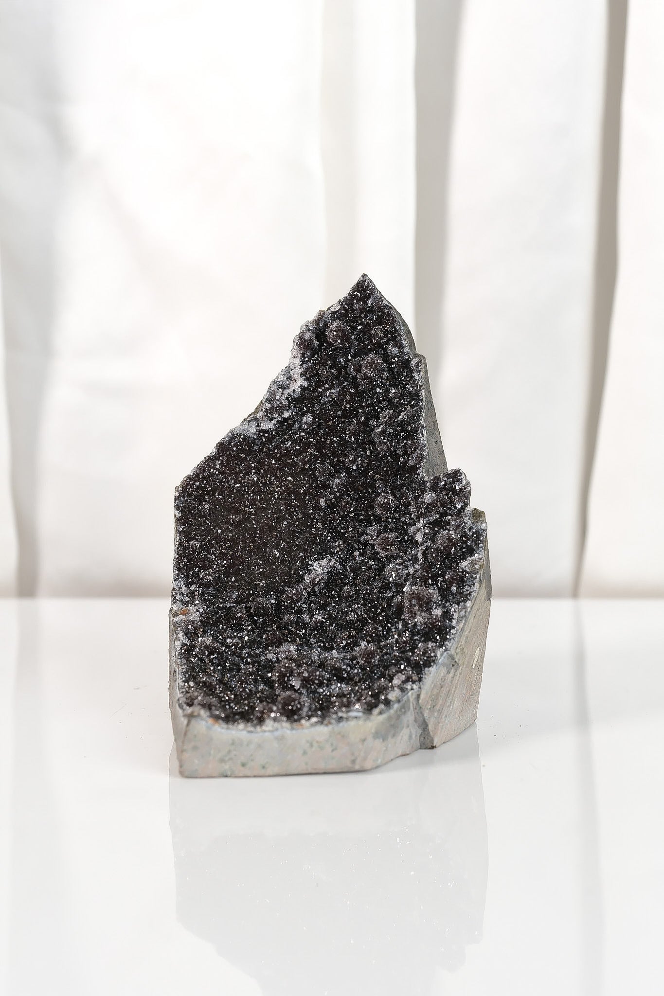 Black Galaxy Amethyst Cutbase