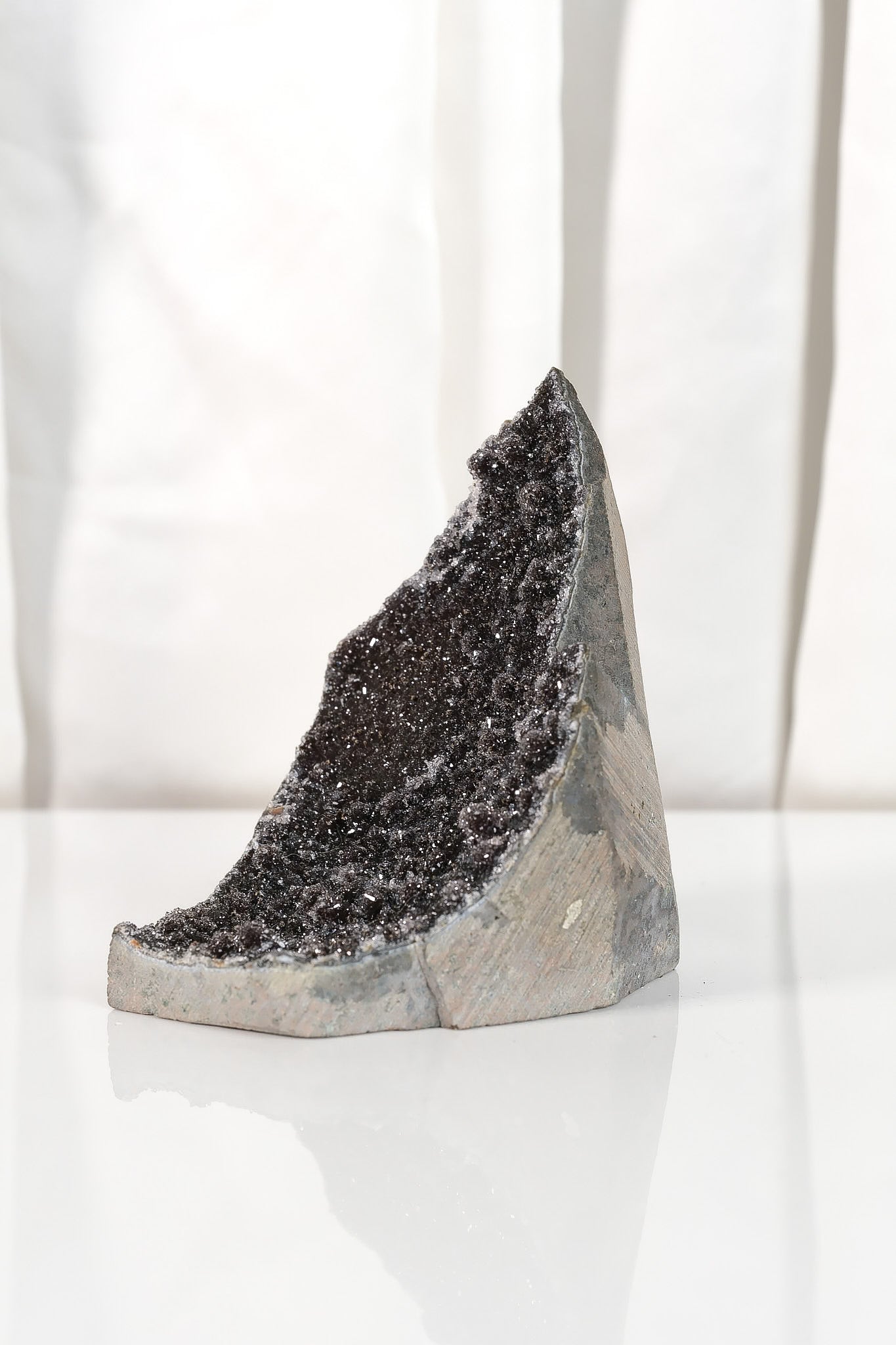 Black Galaxy Amethyst Cutbase