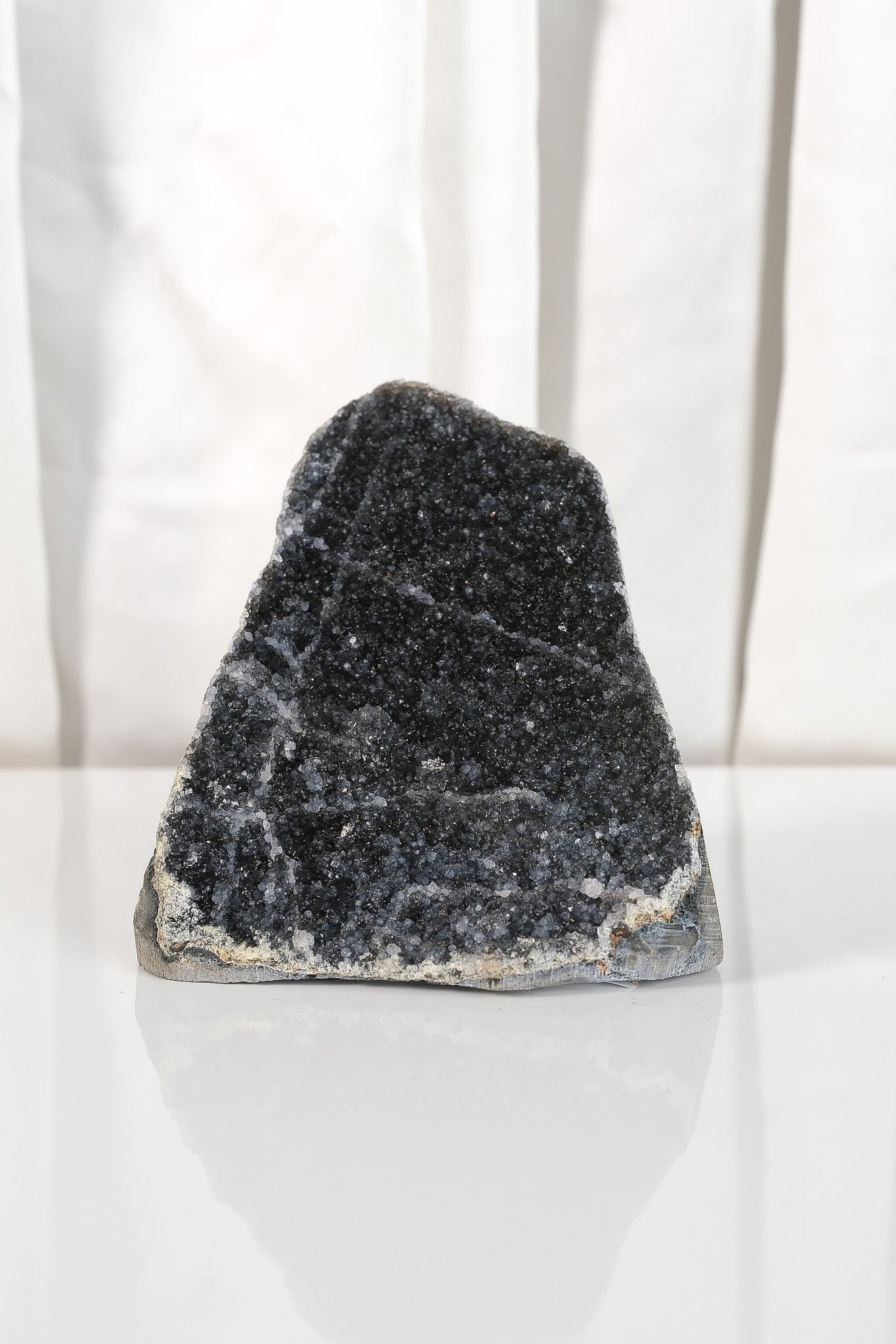 Black Galaxy Amethyst Cutbase