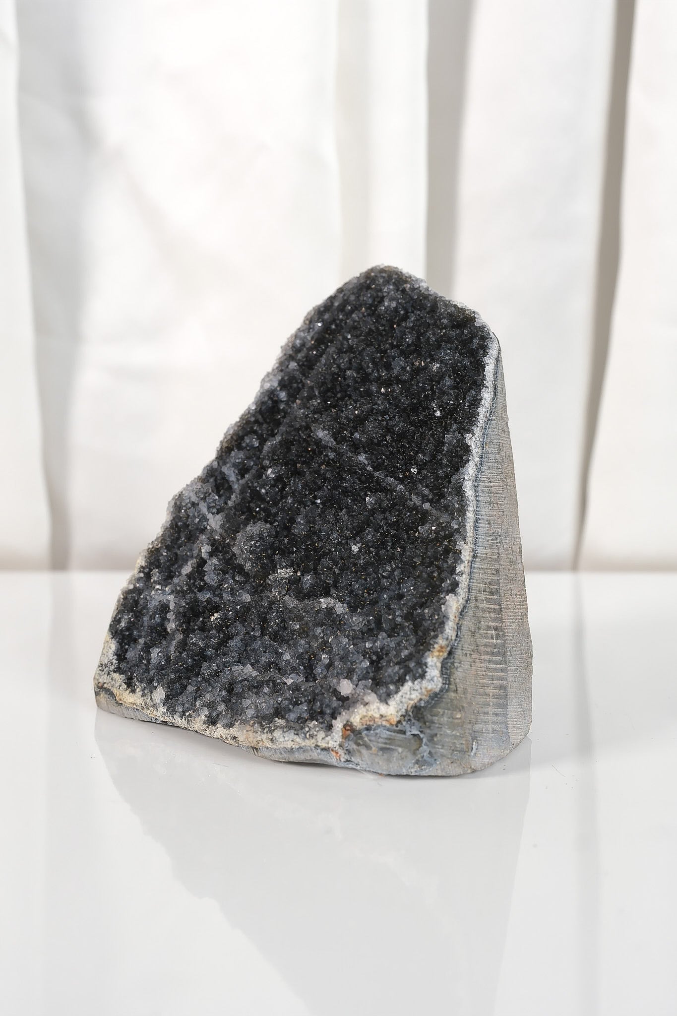 Black Galaxy Amethyst Cutbase