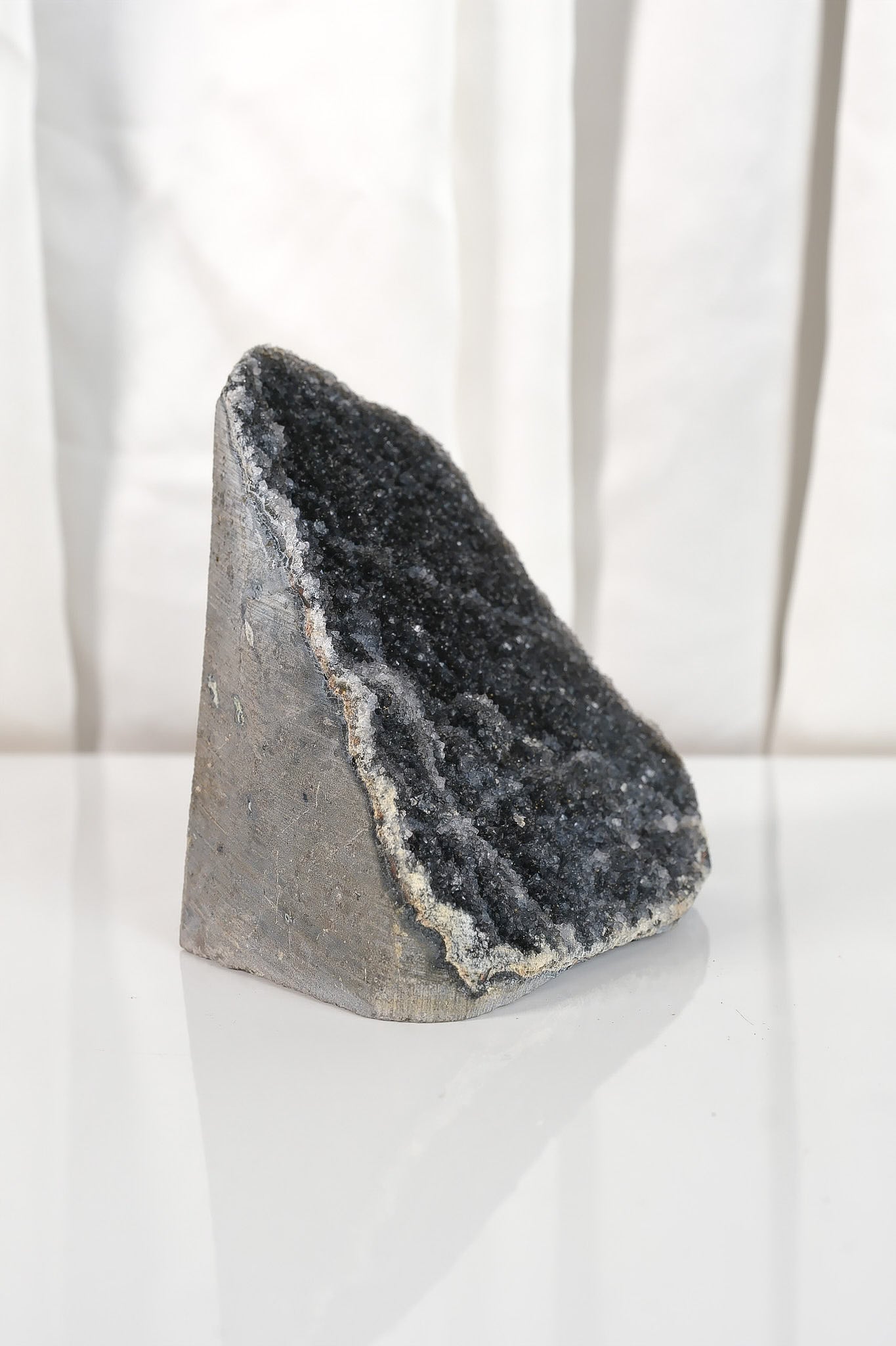 Black Galaxy Amethyst Cutbase