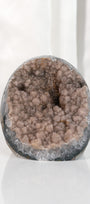 High Quality Orange/Brown Sugar Coated Amethyst Cutbase Cluster