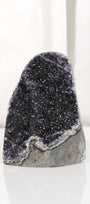Black Galaxy Polished Amethyst Cutbase