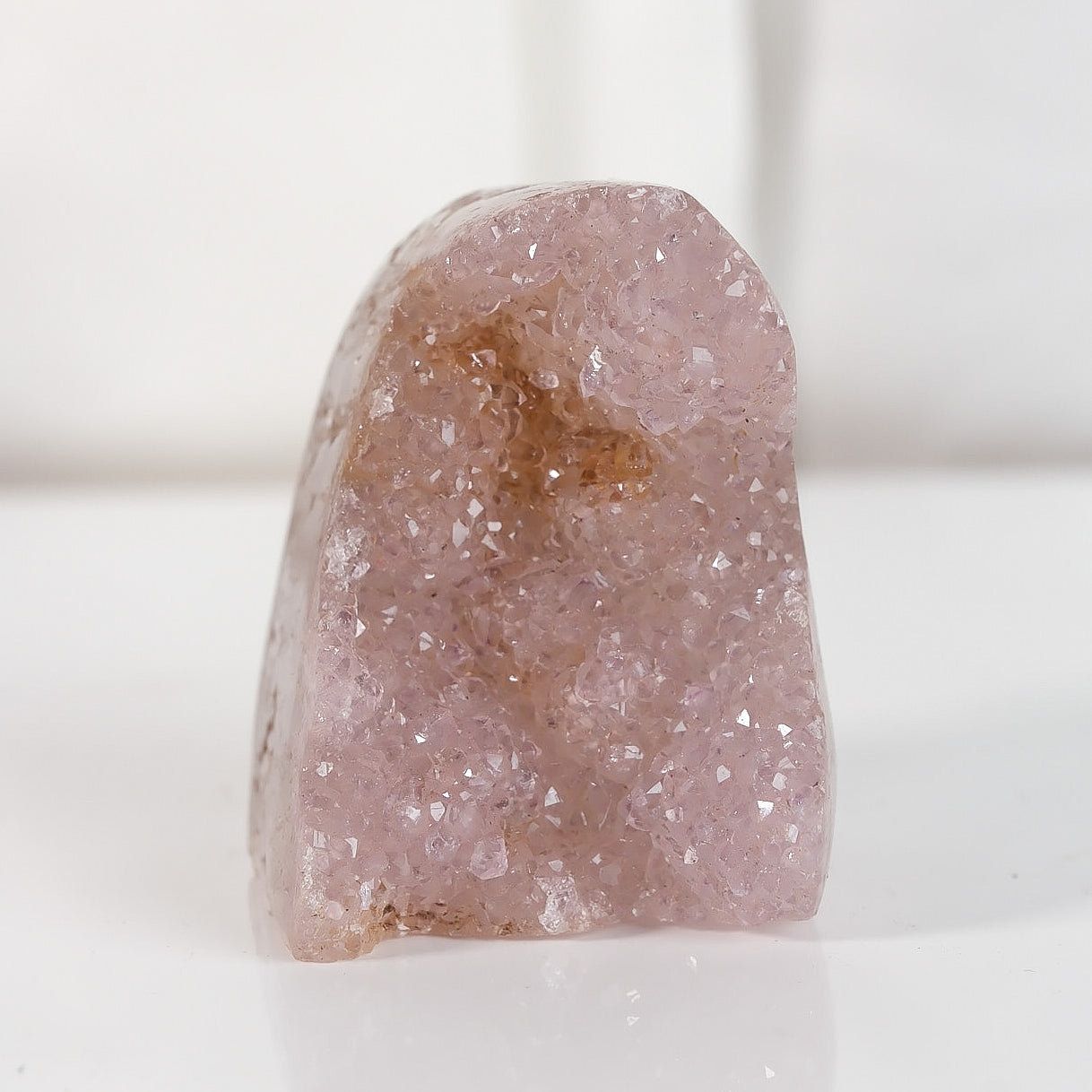 High Quality Rainbow Sugar Coated Amethyst Cutbase Cluster
