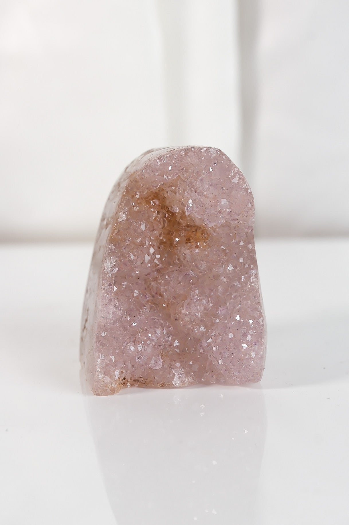 High Quality Rainbow Sugar Coated Amethyst Cutbase Cluster