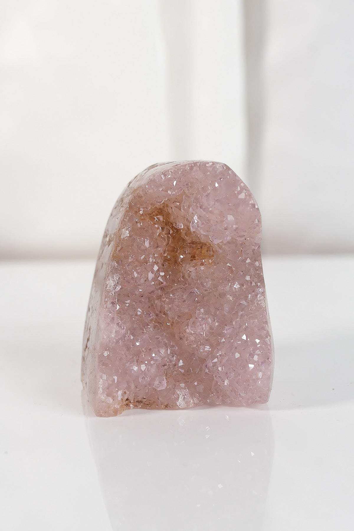 High Quality Rainbow Sugar Coated Amethyst Cutbase Cluster