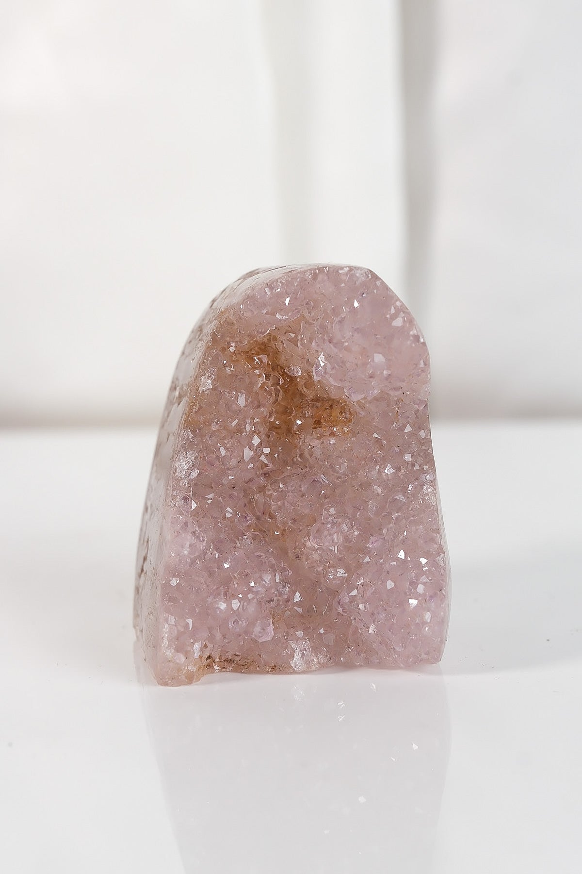 High Quality Rainbow Sugar Coated Amethyst Cutbase Cluster