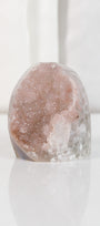 High Quality Rainbow Sugar Coated Amethyst Cutbase Cluster