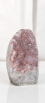 High Quality Rainbow Sugar Coated Amethyst Cutbase Cluster