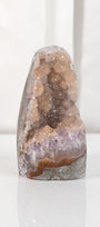High Quality Rainbow Sugar Coated Amethyst Cutbase Cluster