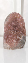 High Quality Rainbow Sugar Coated Amethyst Cutbase Cluster