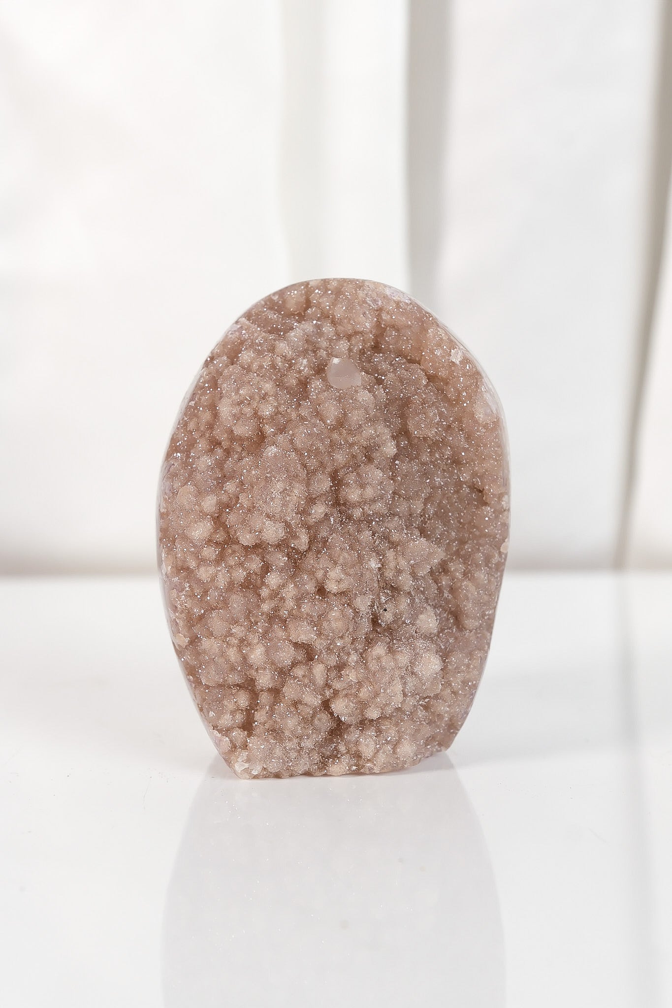 High Quality Rainbow Sugar Coated Amethyst Cutbase Cluster
