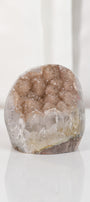 High Quality Rainbow Sugar Coated Amethyst Cutbase Cluster