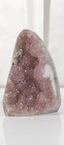 High Quality Rainbow Sugar Coated Amethyst Cutbase Cluster