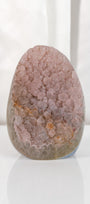 High Quality Rainbow Sugar Coated Amethyst Cutbase Cluster