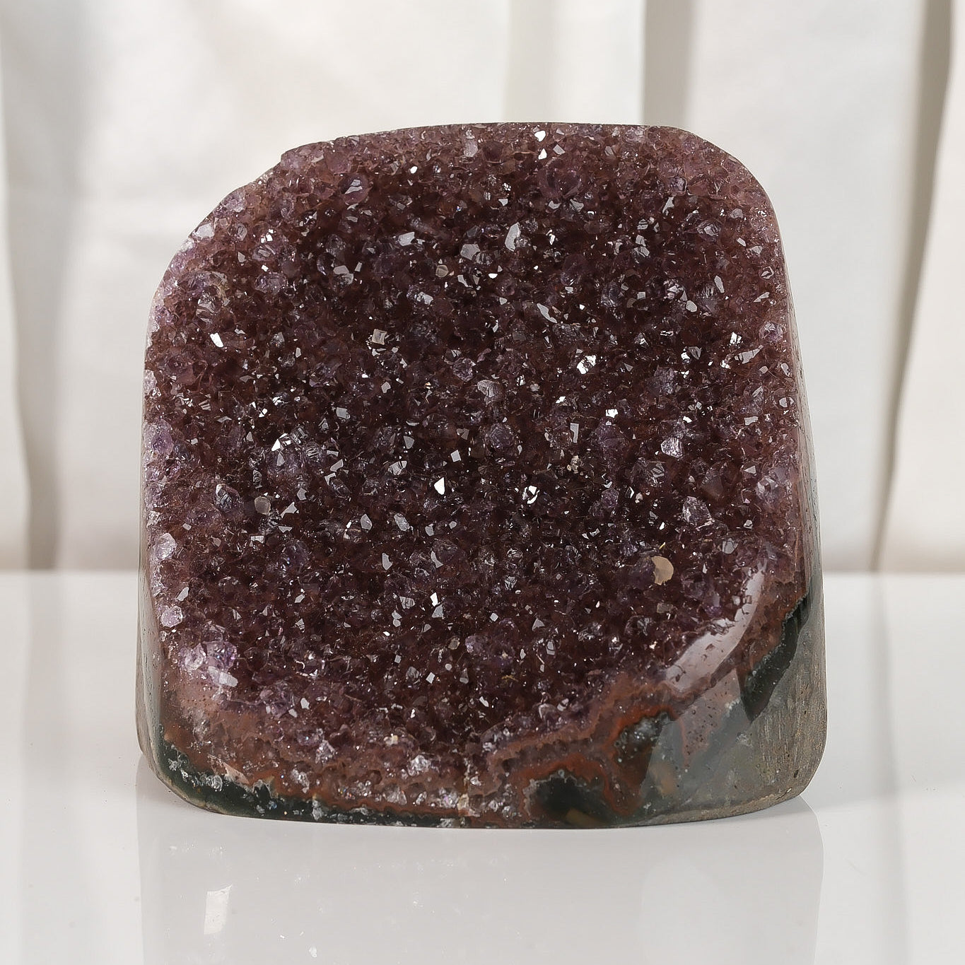 Rainbow Amethyst Cutbase Cluster