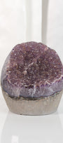 High Quality Purple Sugar Coated Amethyst Cutbase Cluster