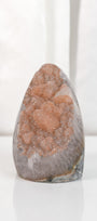 High Quality Rainbow Sugar Coated Amethyst Cutbase Cluster