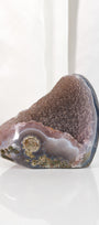 High Quality Rainbow Sugar Coated Amethyst Cutbase Cluster