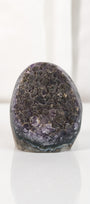High Quality Black Sugar Coated Amethyst Cutbase Cluster