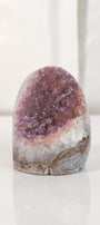 High Quality Rainbow Sugar Coated Amethyst Cutbase Cluster