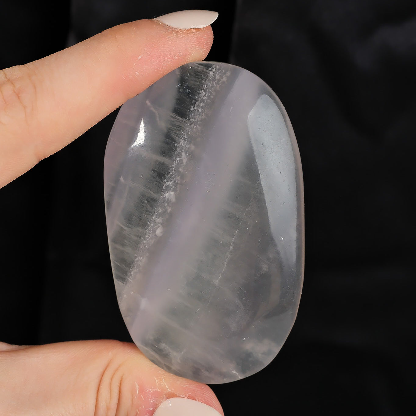 Lavender Fluorite Palmstone